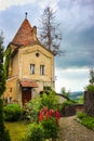 RopemakersÃ¢â¬â¢ Tower ancient buiding in Sighisoara Royalty Free Stock Photo